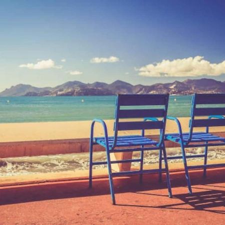 Cannes Plage 2Mn/45M2/Vue Mer/Inernet/Clim/Parking Prive Exteriér fotografie